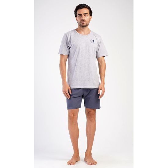 Pánské pyžamo šortky Pedro - šedá