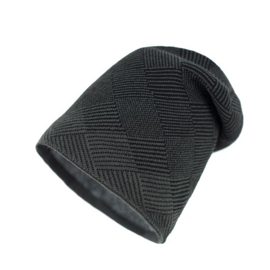 Dlouhá čepice - černá