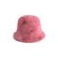Plyšový klobouk - růžový