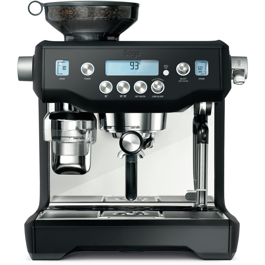 GSM-Market.cz - Sage BES980BTR Espresso Black Truffle - pákový kávovar s  mlýnkem na kávu - Sage - Pákové kavovary - Kávovary a espressa, Kuchyňské  spotřebiče, Malé spotřebiče - Levné mobily