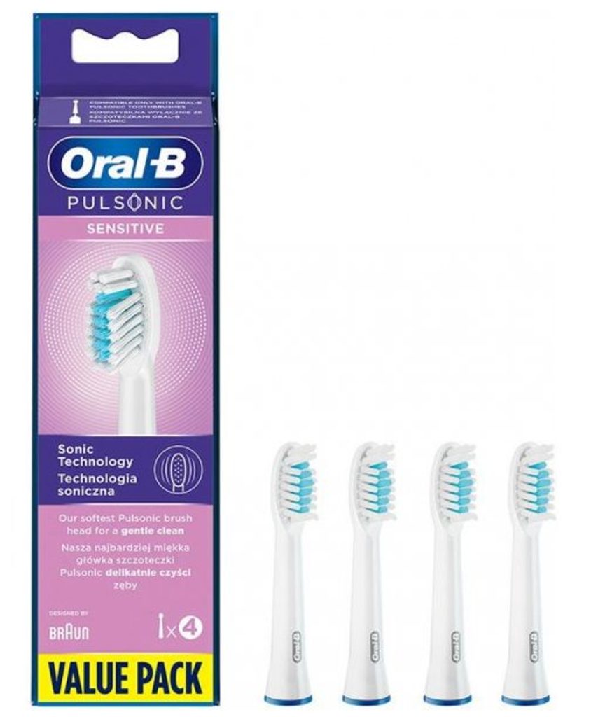 GSM-Market.cz - Oral-B Pulsonic SR 32-4 Sensitive - náhradní hlavice - Oral  b - Příslušenství k zubním kartáčkům - Zubní kartáčky, Péče o tělo, Malé  spotřebiče - Levné mobily