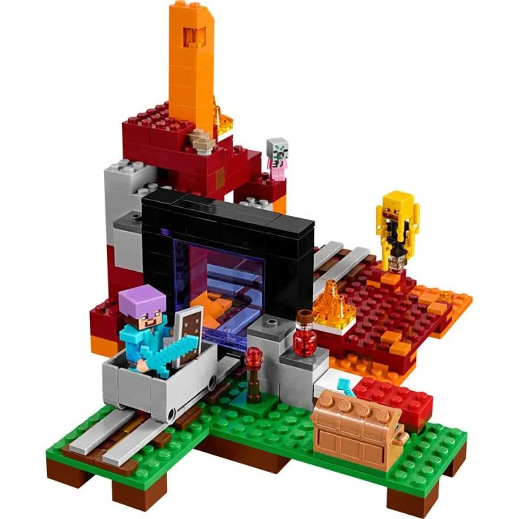 GSM-Market.cz - LEGO Minecraft 21143 Podzemní brána - LEGO - Lego - Hračky  - Levné mobily