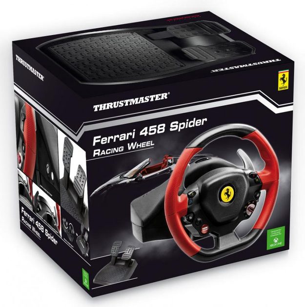 Thrustmaster Ferrari 458 Spider volant Xbox One - THRUSTMASTER -  Příslušenství XBOX One / One S / One X - XBOX One / One S / One X, Herní  konzole a hry, Počítače a doplňky - Levné mobily - GSM-Market.cz
