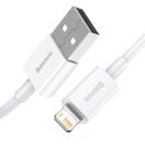 BASEUS  SUPERIOR USB - LIGHTNING 2,0 M 2,4A WHITE