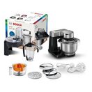 BOSCH MUM SERIE 2 MUMS2VM40 ČERNÝ/STŘÍBRNÝ - KUCHYŇSKÝ ROBOT