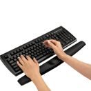 OPĚRKA ZÁPĚSTÍ KE KLÁVESNICI FELLOWES PĚNOVÁ ČERNÁ