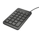TRUST XALAS NUMERICKÝ BLOK, USB, ČERNÝ