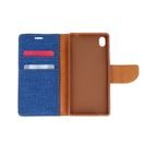POUZDRO CANVAS  IPHONE 5/5S DARK BLUE