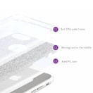 TPU SHINING POUZDRO XIAOMI REDMI NOTE 7 SILVER