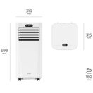 SIGURO AC-A160W COOL 7 - MOBILNÍ KLIMATIZACE
