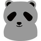 LT9126 SET 2 BEAR ČERN.230ML VASO LAMART