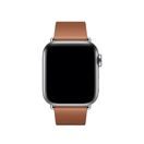 WATCH ACC/40/SADDLE BROWN MODERN BUCKLE - LARGE