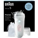 BRAUN SILK·ÉPIL 5 5-030 BÍLÝ/RŮŽOVÝ - EPILÁTOR