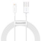 BASEUS  SUPERIOR USB - LIGHTNING 2,0 M 2,4A WHITE