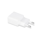 MAXLIFE WALL CHARGER MXTC-01 USB FAST CHARGE 2.1A + TYPE-C CABLE WHITE