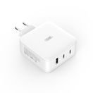 XO WALL CHARGER CE14 PD QC 3.0 100W 1X USB 2X USB-C WHITE