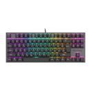 GENESIS MECHANICKÁ HERNÍ KLÁVESNICE THOR 303 TKL, CZ/SK LAYOUT, ČERNÁ, RGB, SW, OUTEMU RED