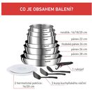 TEFAL SADA NÁDOBÍ INGENIO EMOTION L897DS04 (13 KS) - SADA NÁDOBÍ