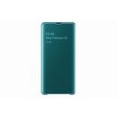 SAMSUNG CLEAR VIEW COVER S10+ GREEN