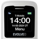 EVOLVEO EASYPHONE ID, MOBILNÍ TELEFON PRO SENIORY, BÍLÁ