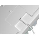 GENESIS TICHÁ HERNÍ KLÁVESNICE THOR 303/TKL/RGB/OUTEMU PEACH SILENT/DRÁTOVÁ USB/US LAYOUT/BÍLÁ