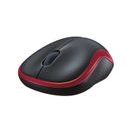 MYŠ LOGI WIRELESS MOUSE M185, RED