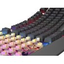 GENESIS HERNÍ KLÁVESNICE THOR 230/TKL/RGB/OUTEMU PANDA/BEZDRÁTOVÁ USB + BLUETOOTH/US LAYOUT/ČERNÁ