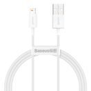 BASEUS  SUPERIOR USB - LIGHTNING 1,0 M 2,4A WHITE