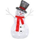 RXL 436 SNĚHULÁK AKRYL 40LED 45CM RETLUX