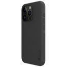 NILLKIN SUPER FROSTED PRO ZADNÍ KRYT PRO APPLE IPHONE 15 PRO BLACK (WITHOUT LOGO CUTOUT)