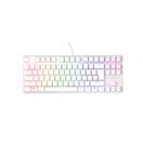 GENESIS TICHÁ HERNÍ KLÁVESNICE THOR 303/TKL/RGB/OUTEMU PEACH SILENT/DRÁTOVÁ USB/US LAYOUT/BÍLÁ