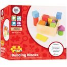 BIGJIGS BABY PRVNÍ DŘEVĚNÉ KOSTKY SET 17 KUSŮ