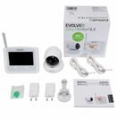 DĚTSKÁ CHŮVIČKA S NOČNÍM SVĚTLEM A OTOČNOU KAMEROU EVOLVEO NL4