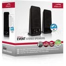 EVENT STEREO SPEAKERS, BLACK