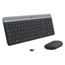 SET LOGITECH SLIM WIRELESS MK470 - GRAPHITE INT´L