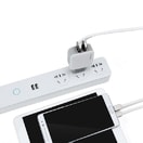 BASEUS MULTI NABÍJECÍ ADAPTÉR DUAL 2X USB (ZCL2B-B02) WHITE/GRAY