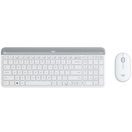 SET LOGITECH SLIM WIRELESS MK470 - WHITE INT´L