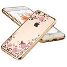 TPU POUZDRO FLOWER SAMSUNG J610 GALAXY J6+ GOLD