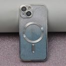 CU-BE GLITTER CHROME MAG POUZDRO IPHONE 12 6,1" SILVER GRADIENT