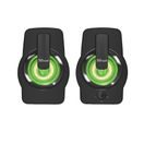 REPRO TRUST GEMI RGB 2.0 SPEAKER SET - BLACK