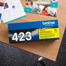 BROTHER TN-423Y, TONER YELLOW, 4 000 STR.