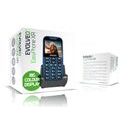 EVOLVEO EASYPHONE XR, MOBILNÍ TELEFON PRO SENIORY S NABÍJECÍM STOJÁNKEM, MODRÁ