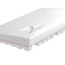 GENESIS HERNÍ MECHANICKÁ KLÁVESNICE THOR 303/RGB/OUTEMU PEACH SILENT/DRÁTOVÁ USB/US LAYOUT/BÍLÁ