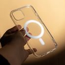 CU-BE CONNECT POUZDRO IPHONE 15 TRANSPARENT (S PODPOROU BEZDRÁTOVÉHO NABÍJENÍ)