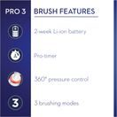 ORAL-B PRO 3 3900 CROSS ACTION DUO - ELEKTRICKÝ ZUBNÍ KARTÁČEK (2KS)