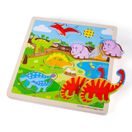BIGJIGS TOYS VKLÁDAČKA SE ZVUKEM DINOSAUŘI