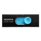 64GB ADATA UV220 USB BLACK/BLUE