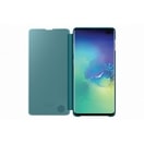 SAMSUNG CLEAR VIEW COVER S10+ GREEN