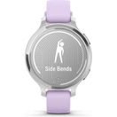 GARMIN LILY 2 ACTIVE - SILVER / PURPLE JASMINE SILICONE BAND (010-02891-01)