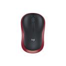 MYŠ LOGI WIRELESS MOUSE M185, RED